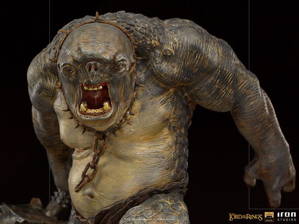 IRON STUDIO - The Lord of the Rings - DeLuxe BDS Art Scale Statue 1:10 Cave Troll - Image 6