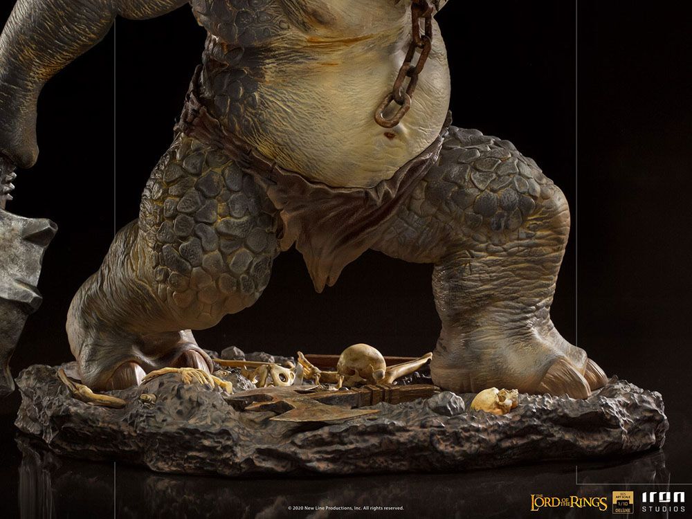 IRON STUDIO - The Lord of the Rings - DeLuxe BDS Art Scale Statue 1:10 Cave Troll - Image 7