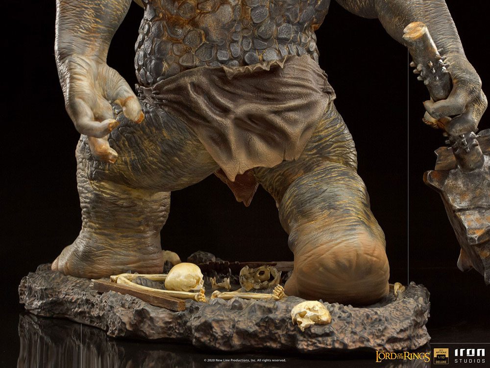 IRON STUDIO - The Lord of the Rings - DeLuxe BDS Art Scale Statue 1:10 Cave Troll - Image 8