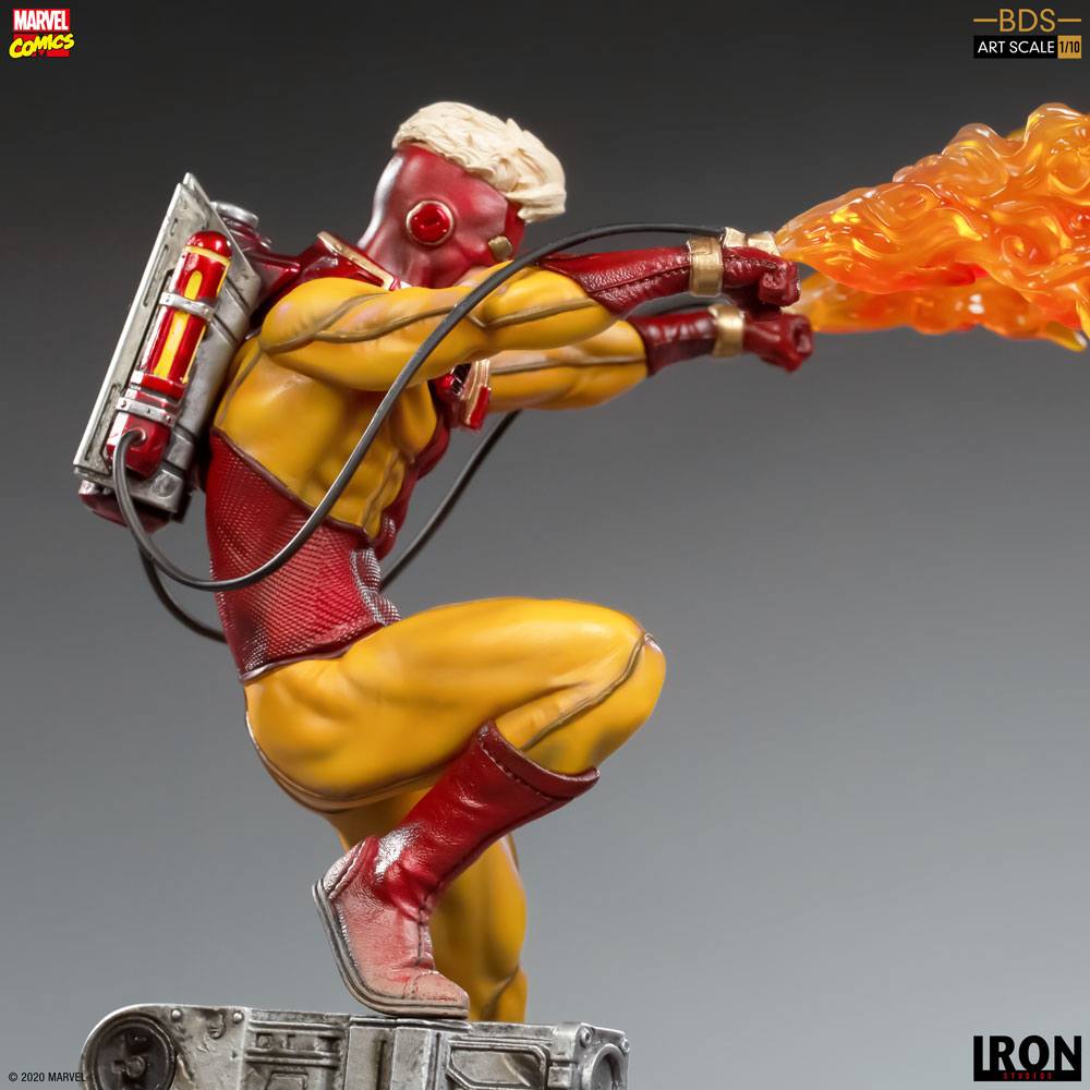 IRON STUDIO - Marvel - Comics BDS Art Scale Statue 1:10 Pyro - Image 11