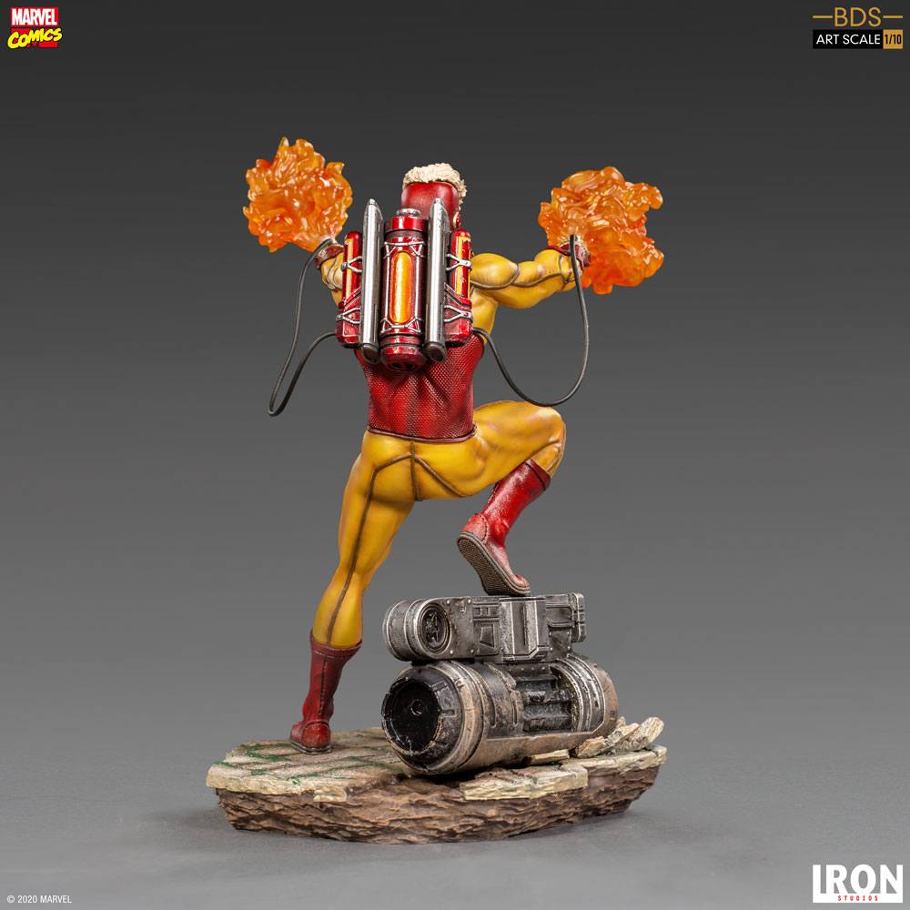 IRON STUDIO - Marvel - Comics BDS Art Scale Statue 1:10 Pyro - Image 5