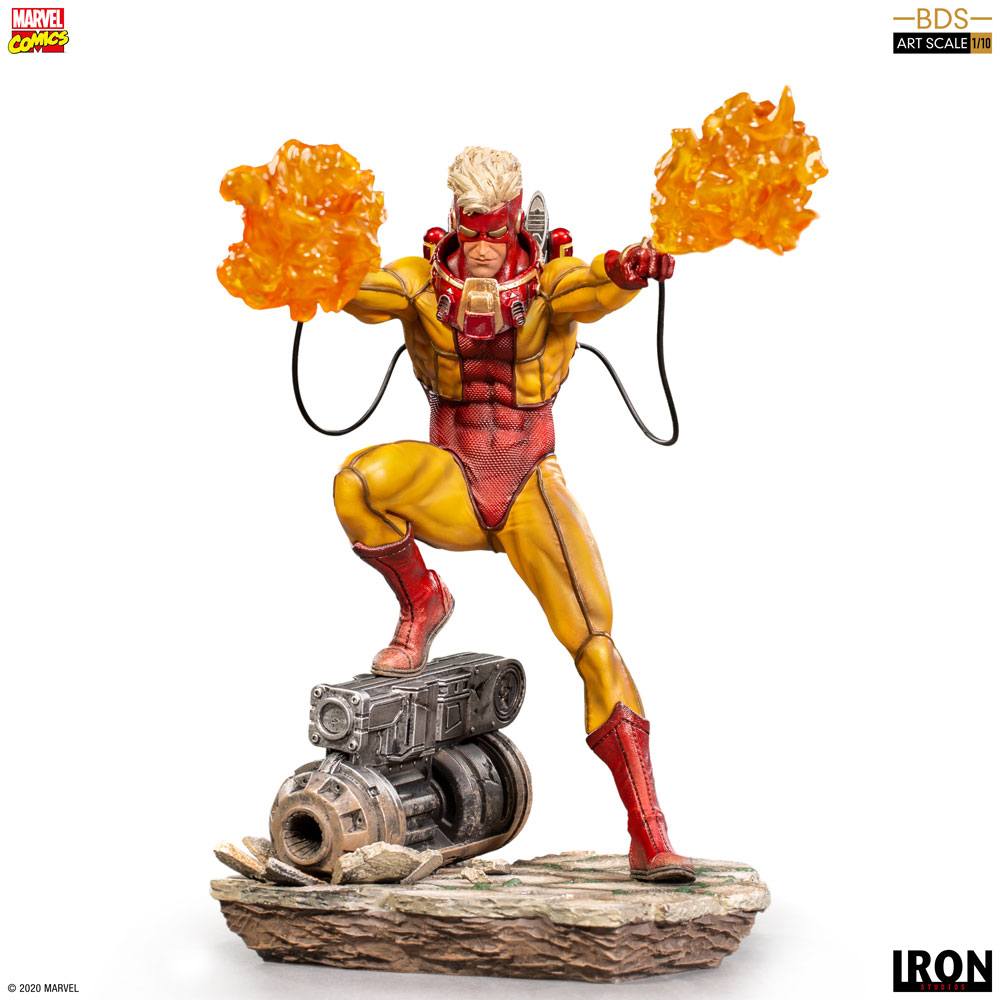 IRON STUDIO - Marvel - Comics BDS Art Scale Statue 1:10 Pyro - Image 7