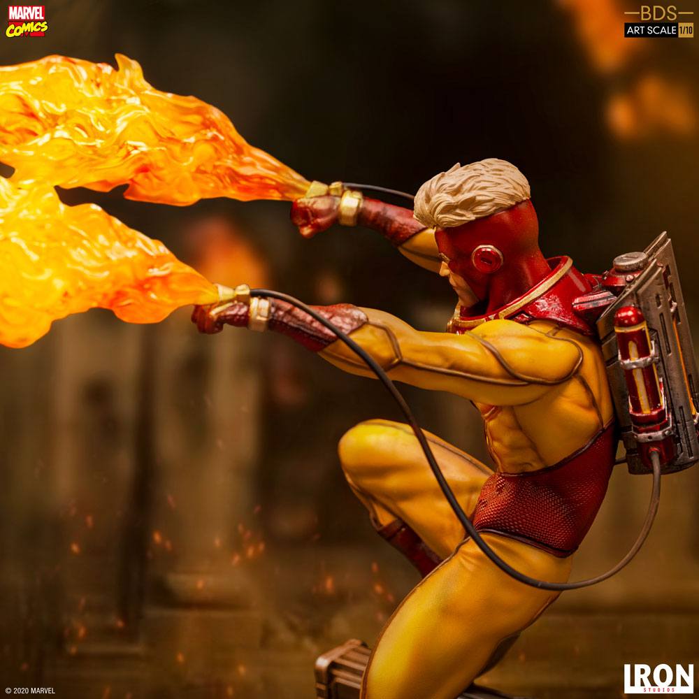 IRON STUDIO - Marvel - Comics BDS Art Scale Statue 1:10 Pyro - Image 8