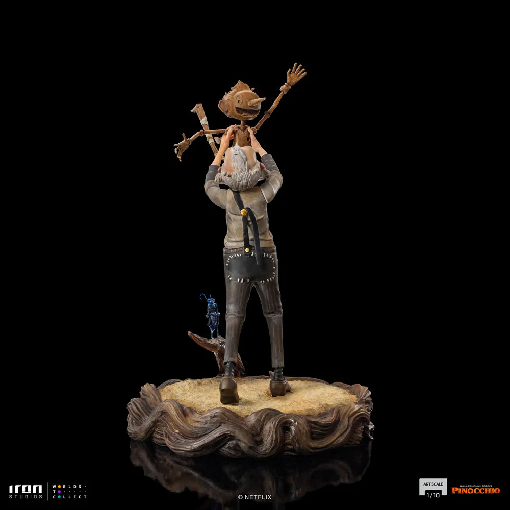 IRON STUDIO - Disney - Pinocchio Art Scale Statue 1:10 Geppetto & Pinocchio - Image 11