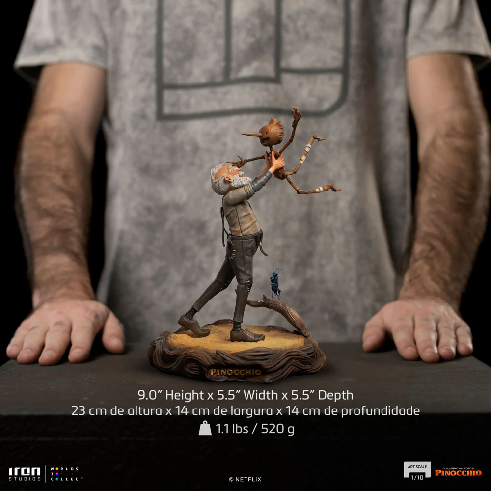 IRON STUDIO - Disney - Pinocchio Art Scale Statue 1:10 Geppetto & Pinocchio - Image 12