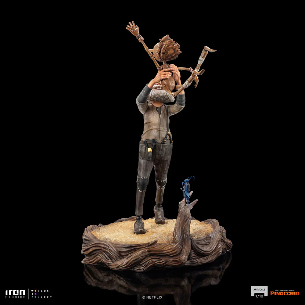 IRON STUDIO - Disney - Pinocchio Art Scale Statue 1:10 Geppetto & Pinocchio - Image 14