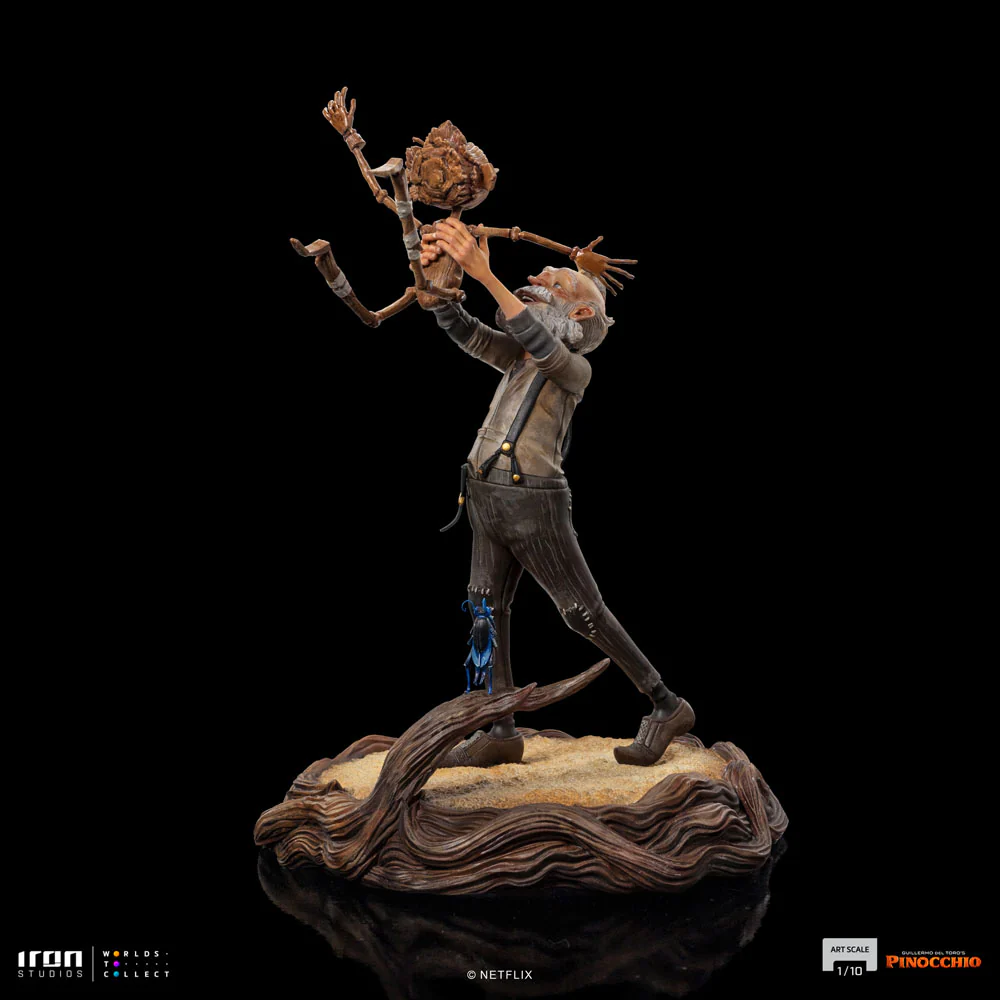 IRON STUDIO - Disney - Pinocchio Art Scale Statue 1:10 Geppetto & Pinocchio - Image 3