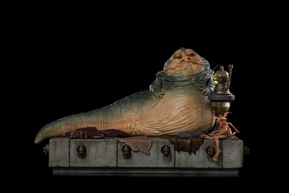 IRON STUDIO - Star Wars DeLuxe Art Scale Statue 1:10 Jabba The Hutt - Image 18