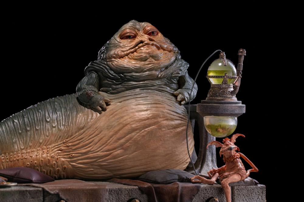 IRON STUDIO - Star Wars DeLuxe Art Scale Statue 1:10 Jabba The Hutt - Image 4