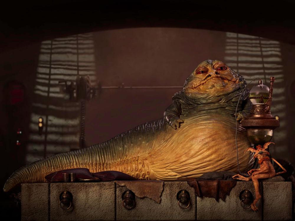 IRON STUDIO - Star Wars DeLuxe Art Scale Statue 1:10 Jabba The Hutt - Image 6