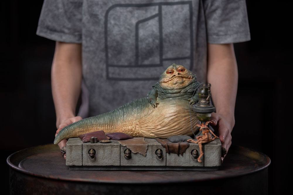 IRON STUDIO - Star Wars DeLuxe Art Scale Statue 1:10 Jabba The Hutt - Image 7