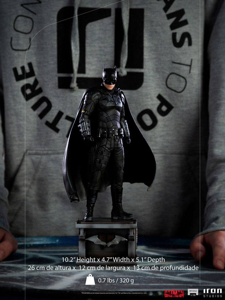 IRON STUDIO - Dc Comics - The Batman Movie Art Scale Statue 1:10 The Batman - Image 9