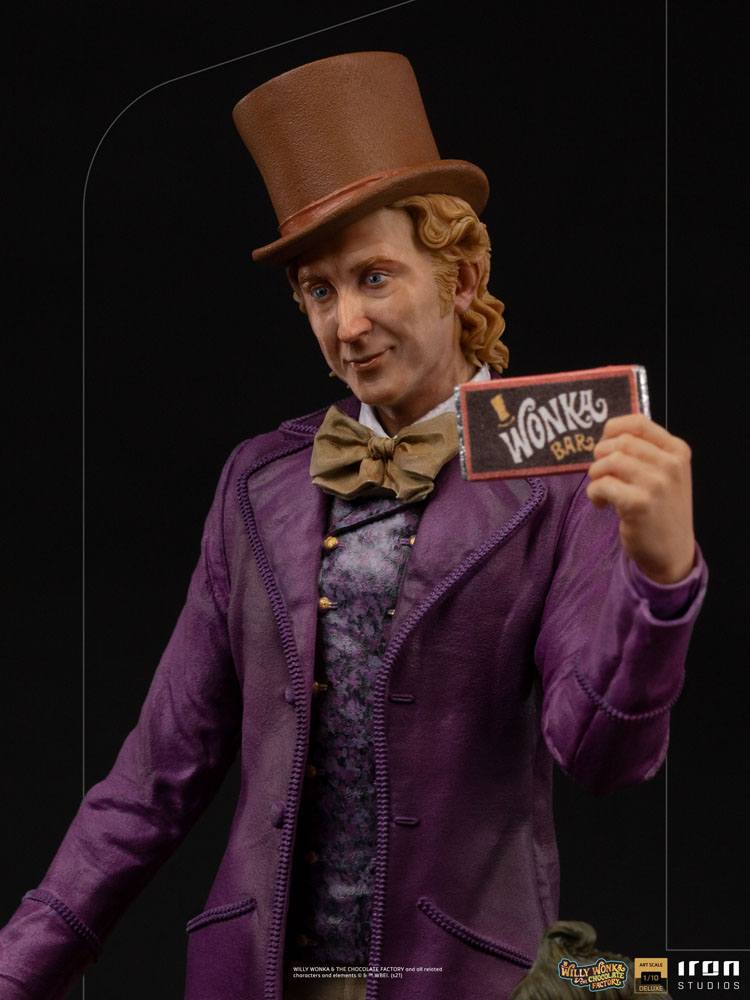 IRON STUDIO - Willy Wonka & The Chocolate Factory (1971) DeLuxe Art Scale Statue 1:10 Willy Wonka - Image 10