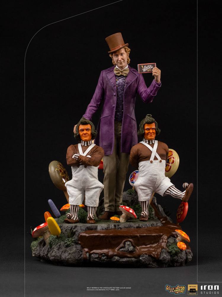 IRON STUDIO - Willy Wonka & The Chocolate Factory (1971) DeLuxe Art Scale Statue 1:10 Willy Wonka - Image 11