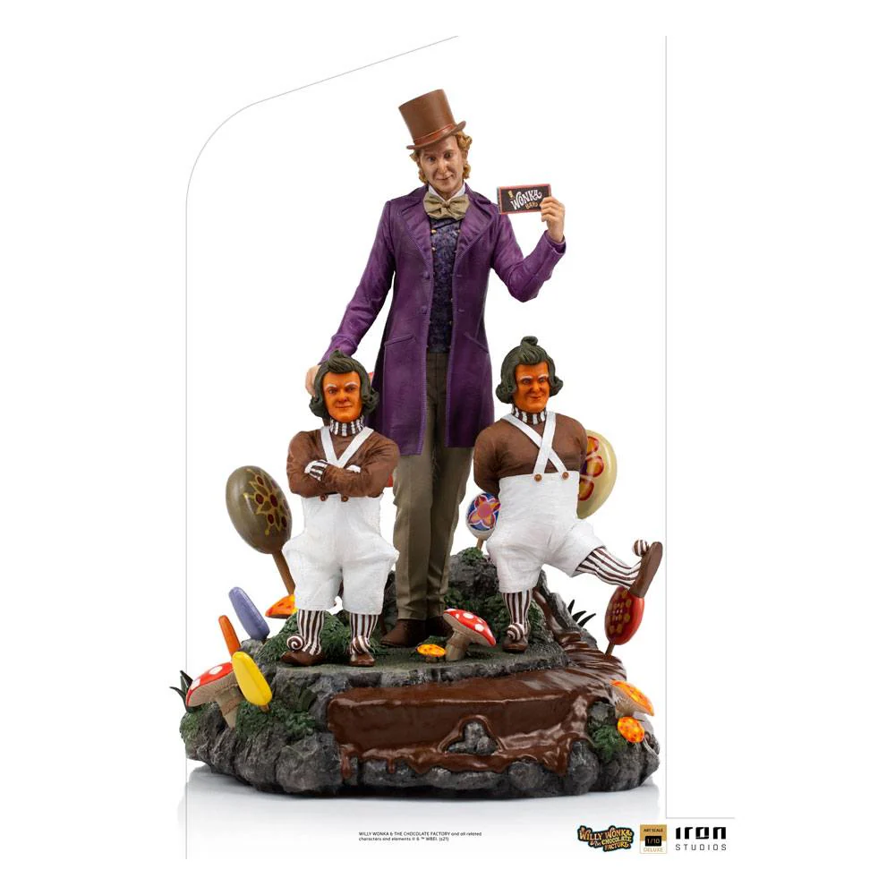 IRON STUDIO - Willy Wonka & The Chocolate Factory (1971) DeLuxe Art Scale Statue 1:10 Willy Wonka - Image 3