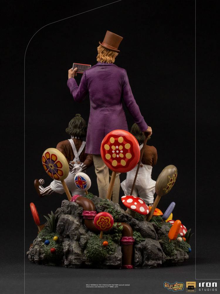 IRON STUDIO - Willy Wonka & The Chocolate Factory (1971) DeLuxe Art Scale Statue 1:10 Willy Wonka - Image 4