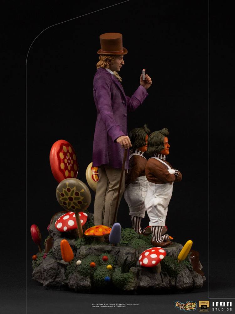IRON STUDIO - Willy Wonka & The Chocolate Factory (1971) DeLuxe Art Scale Statue 1:10 Willy Wonka - Image 5