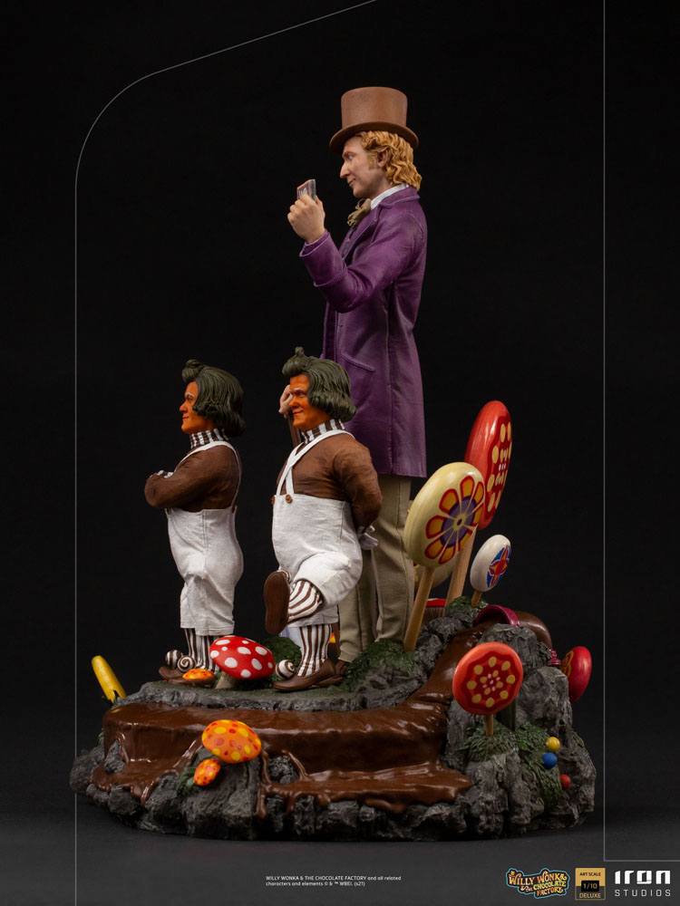 IRON STUDIO - Willy Wonka & The Chocolate Factory (1971) DeLuxe Art Scale Statue 1:10 Willy Wonka - Image 6
