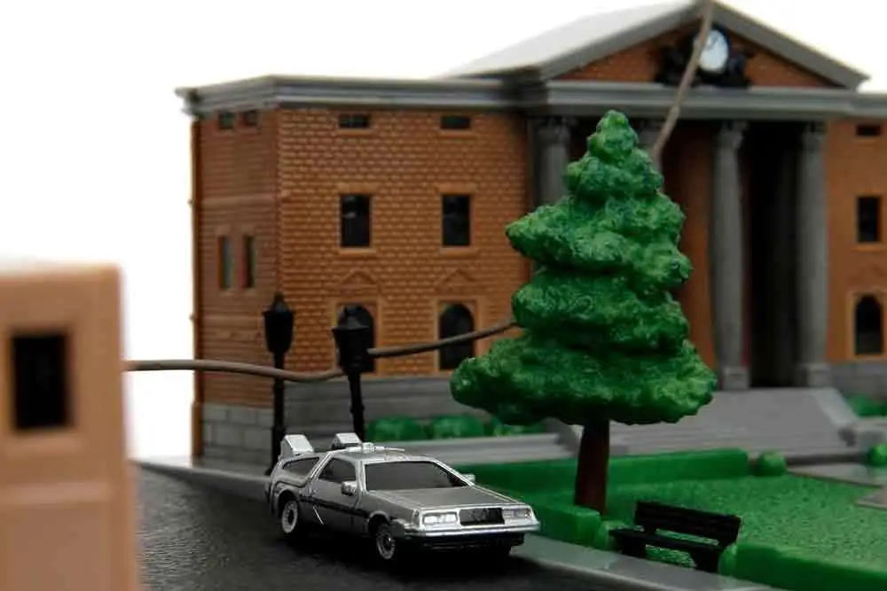 JADA TOYS - Back To The Future - Clock Tower Diorama Nano Scene - Image 3
