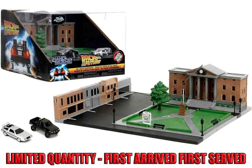 JADA TOYS - Back To The Future - Clock Tower Diorama Nano Scene - Image 4
