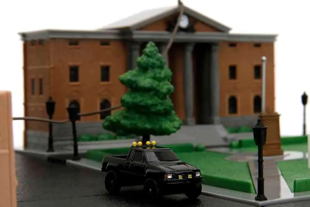 JADA TOYS - Back To The Future - Clock Tower Diorama Nano Scene - Image 8