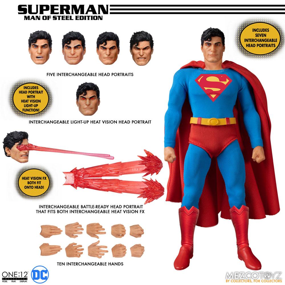 MEZCO - DC Comics Action Figure 1/12 Superman - Man of Steel Edition - Image 11