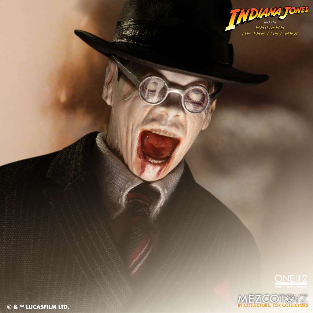 MEZCO - One:12 Collective Coll Major Toht & Arc Cov DeLuxe Set Figure - Image 6