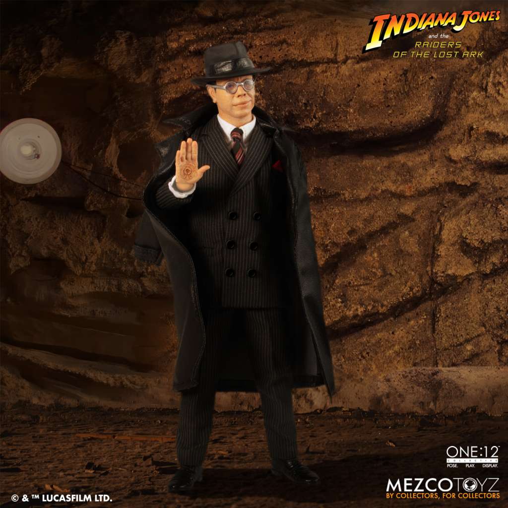 MEZCO - One:12 Collective Coll Major Toht & Arc Cov DeLuxe Set Figure - Image 7