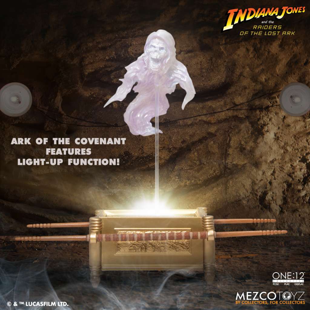 MEZCO - One:12 Collective Coll Major Toht & Arc Cov DeLuxe Set Figure - Image 8