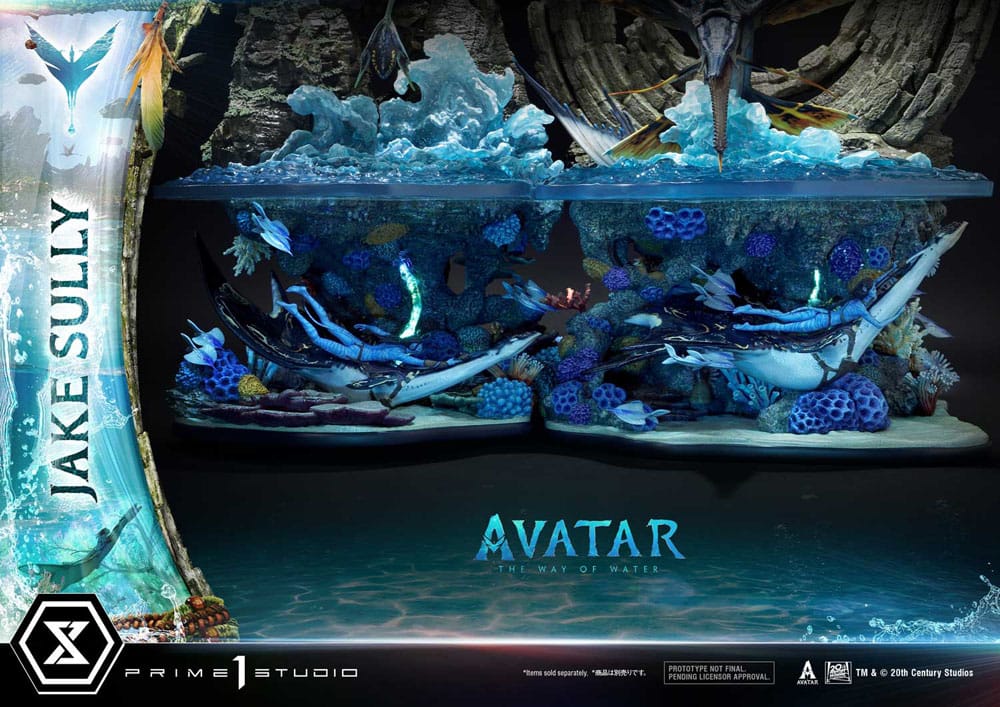 PRIME 1 STUDIOS - Avatar: The Way of Water Statue Jake Sully Bonus Version - Image 23