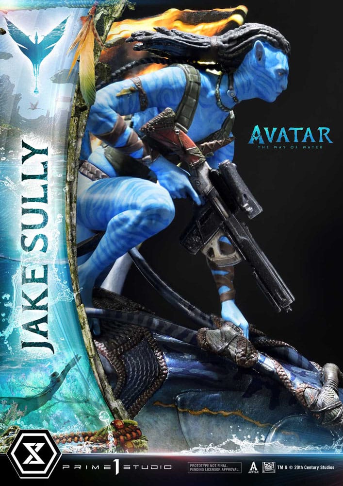 PRIME 1 STUDIOS - Avatar: The Way of Water Statue Jake Sully Bonus Version - Image 9