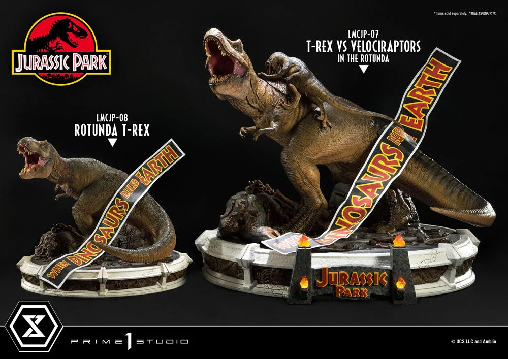 PRIME 1 STUDIOS - Jurassic Park Statue Rotunda T-Rex - Image 4