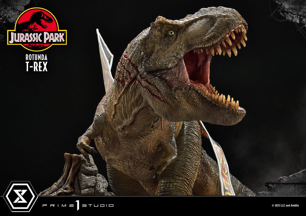 PRIME 1 STUDIOS - Jurassic Park Statue Rotunda T-Rex - Image 8