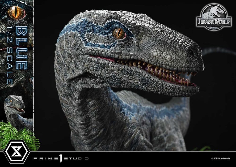 PRIME 1  - Jurassic World: Fallen Kingdom (Film) Legacy Museum Collection Statue 1/2 Blue Bonus Version - Image 11