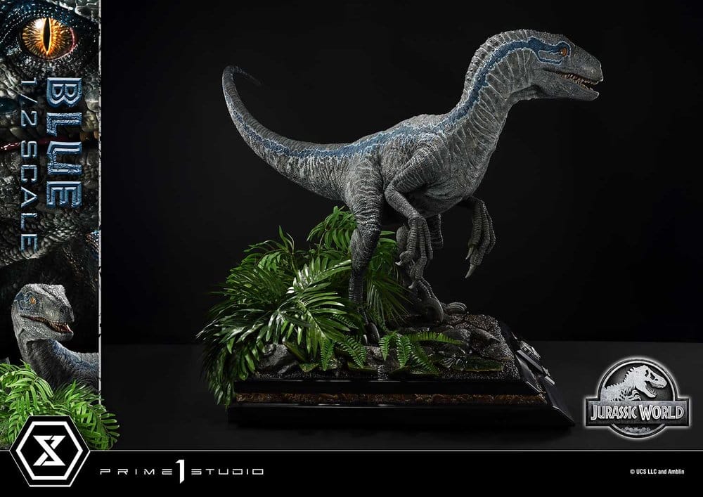 PRIME 1  - Jurassic World: Fallen Kingdom (Film) Legacy Museum Collection Statue 1/2 Blue Bonus Version - Image 12