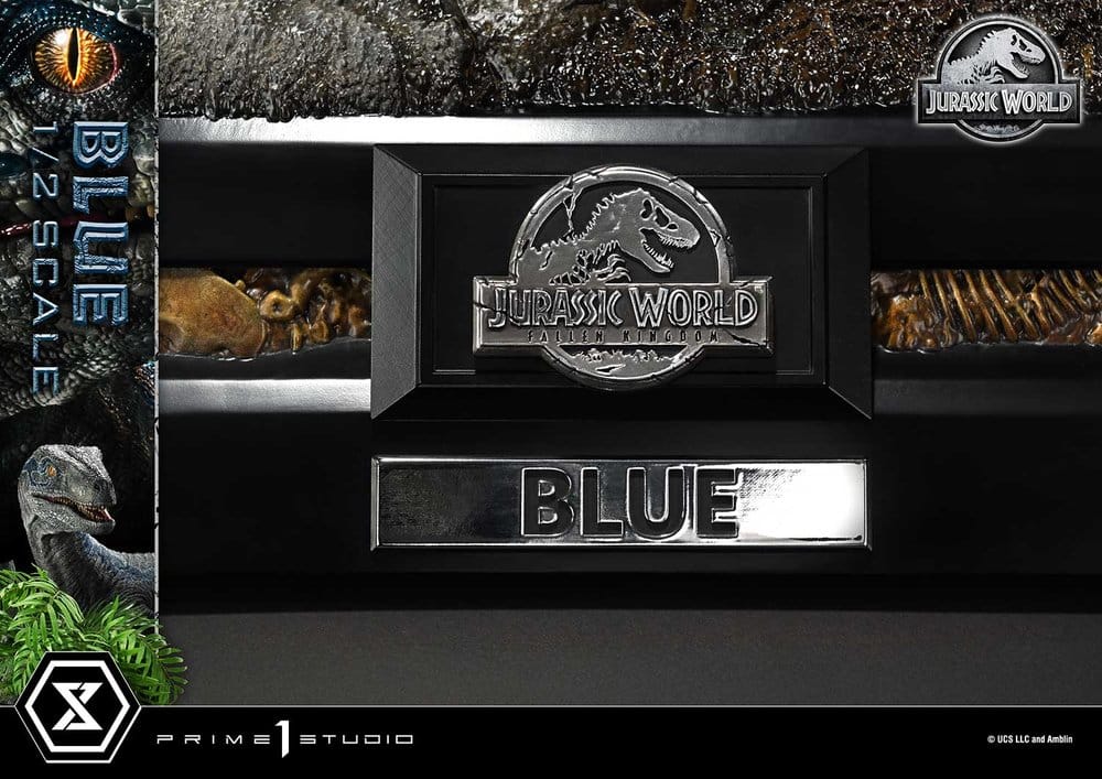 PRIME 1  - Jurassic World: Fallen Kingdom (Film) Legacy Museum Collection Statue 1/2 Blue Bonus Version - Image 14