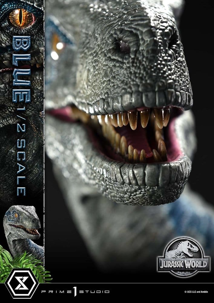 PRIME 1  - Jurassic World: Fallen Kingdom (Film) Legacy Museum Collection Statue 1/2 Blue Bonus Version - Image 15
