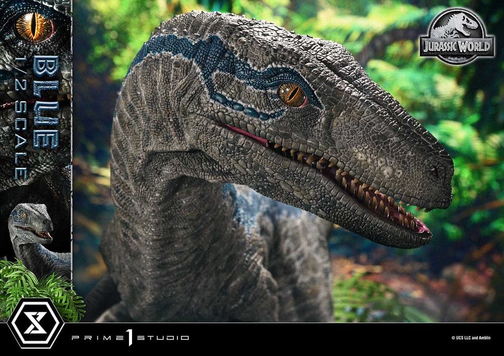 PRIME 1  - Jurassic World: Fallen Kingdom (Film) Legacy Museum Collection Statue 1/2 Blue Bonus Version - Image 9