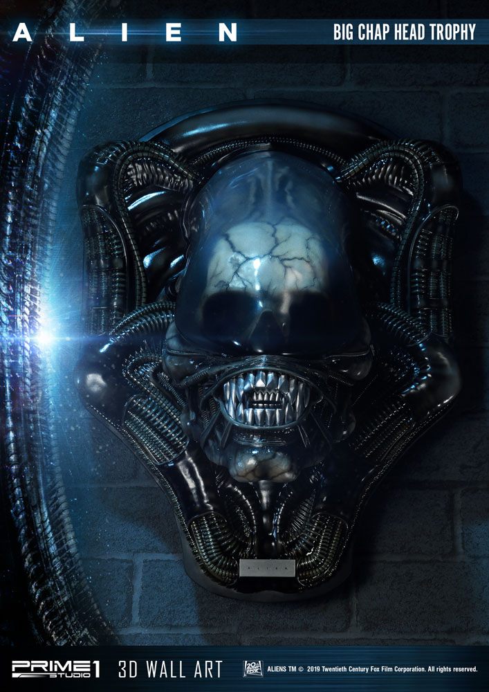 PRIME 1 STUDIOS - Alien - Alien 3D Wall Art Big Chap Head Trophy  WAAL-02 - Image 10