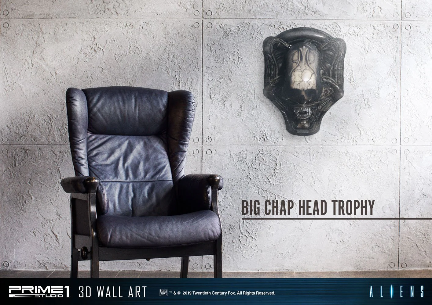 PRIME 1 STUDIOS - Alien - Alien 3D Wall Art Big Chap Head Trophy  WAAL-02 - Image 12