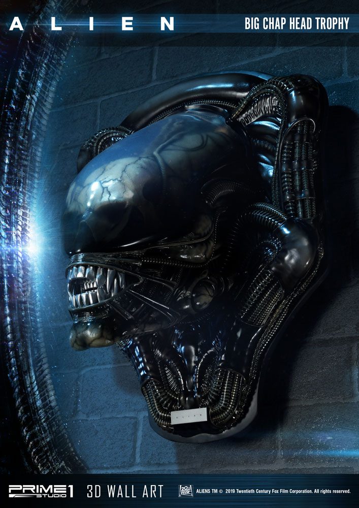 PRIME 1 STUDIOS - Alien - Alien 3D Wall Art Big Chap Head Trophy  WAAL-02 - Image 13
