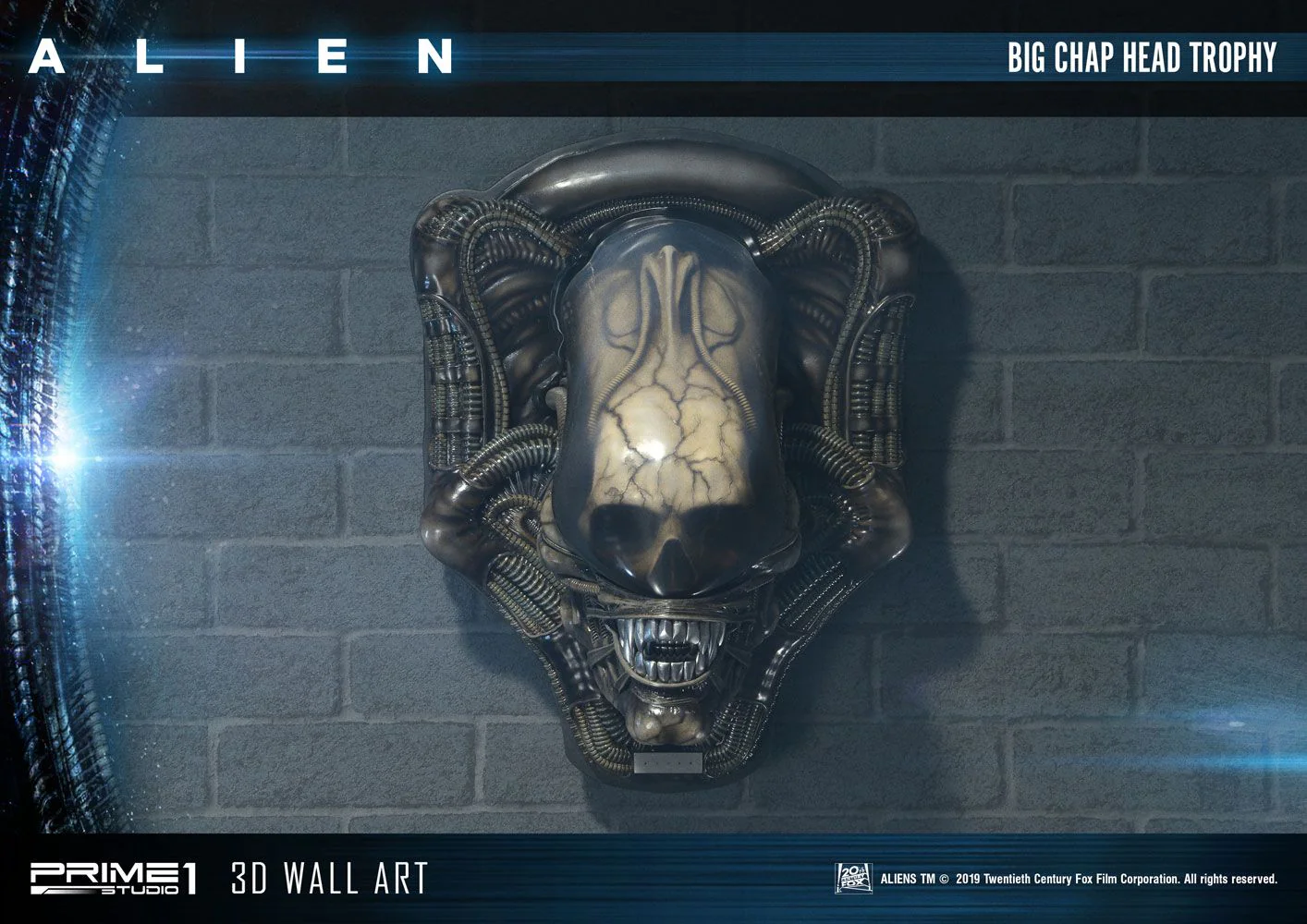 PRIME 1 STUDIOS - Alien - Alien 3D Wall Art Big Chap Head Trophy  WAAL-02 - Image 5