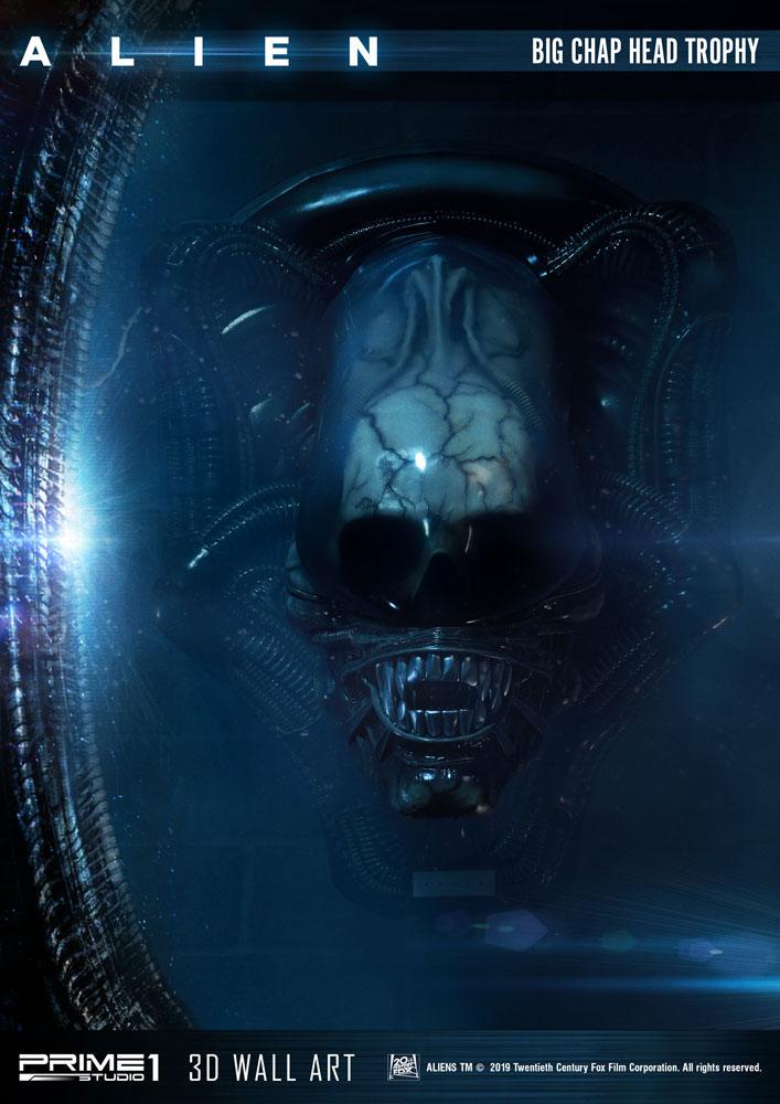 PRIME 1 STUDIOS - Alien - Alien 3D Wall Art Big Chap Head Trophy  WAAL-02 - Image 6