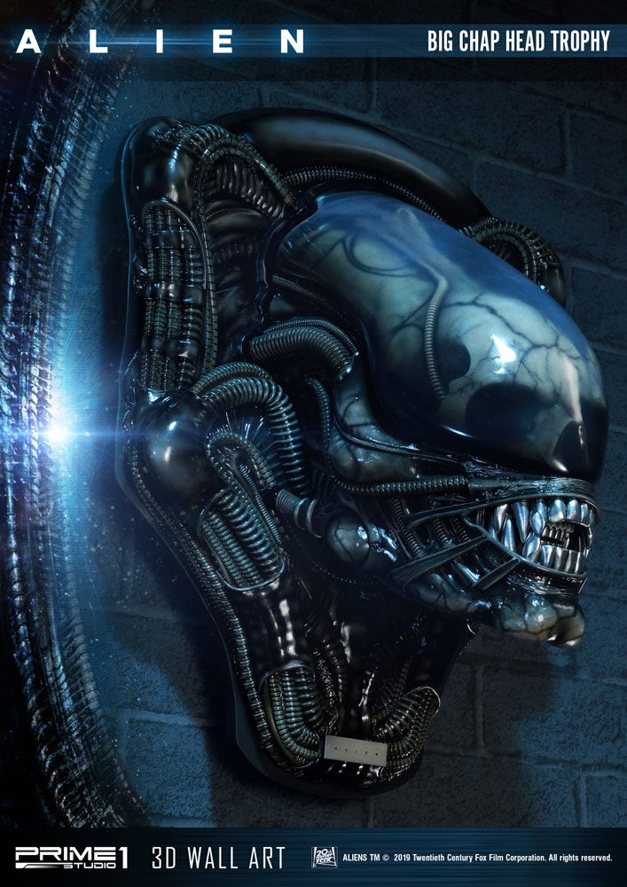 PRIME 1 STUDIOS - Alien - Alien 3D Wall Art Big Chap Head Trophy  WAAL-02 - Image 9