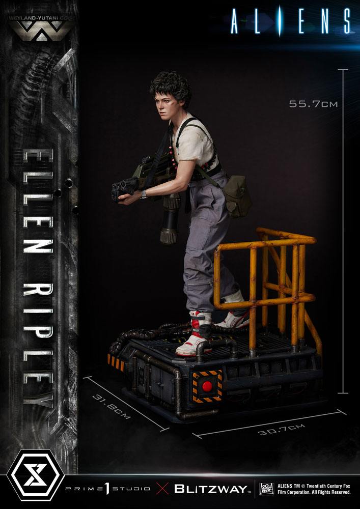 PRIME 1 STUDIOS - Aliens Premium Masterline Series Statue 1:4 Ellen Ripley Bonus Ver - Image 4