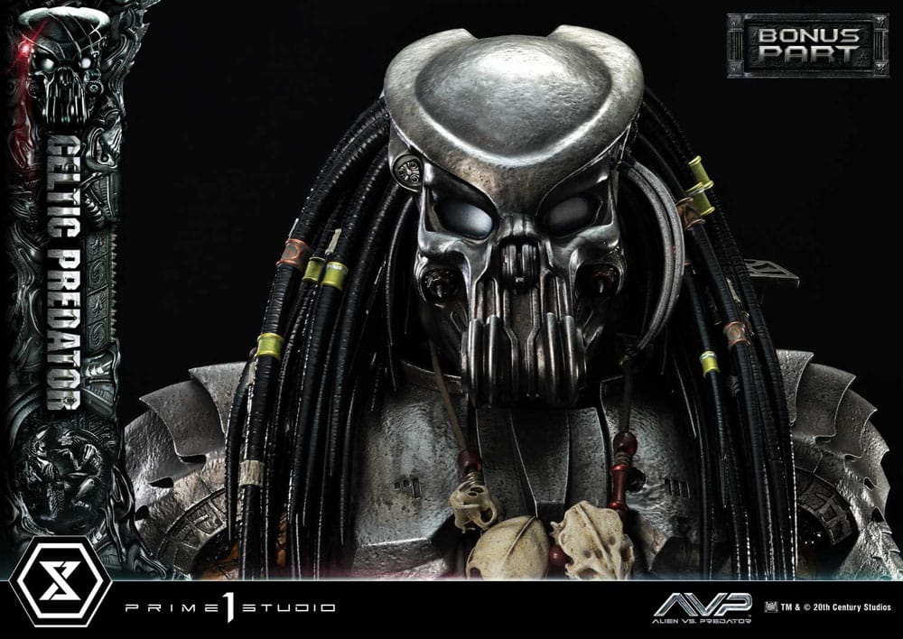 PRIME 1 STUDIOS - The Alien vs. Predator Museum Masterline Series Statue 1:3 Celtic Predator Bonus Ver. - Image 12