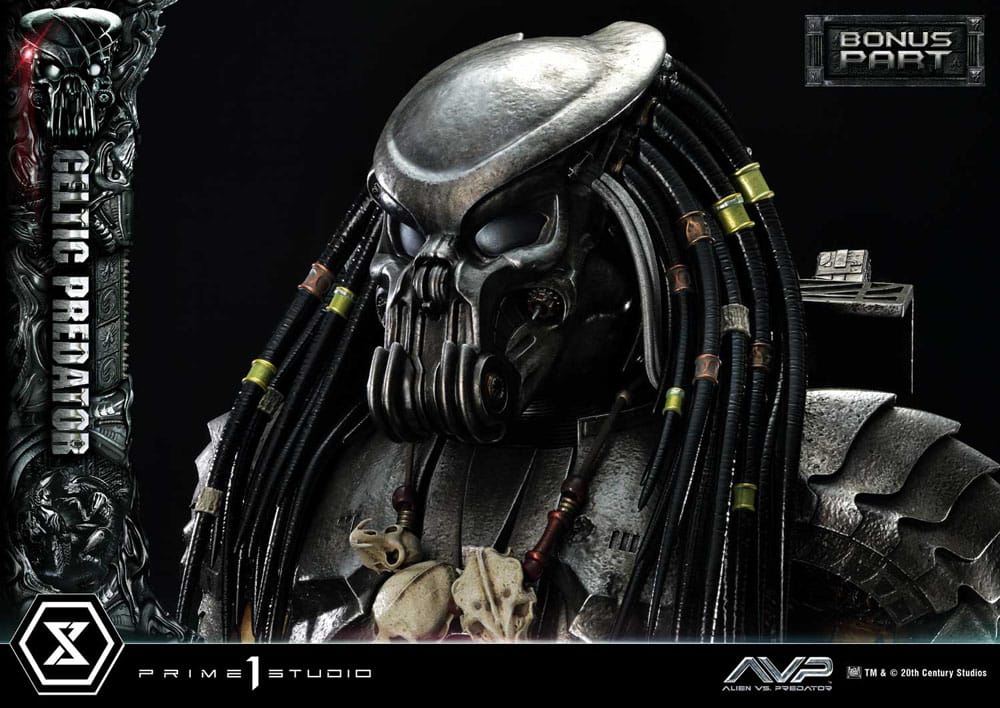 PRIME 1 STUDIOS - The Alien vs. Predator Museum Masterline Series Statue 1:3 Celtic Predator Bonus Ver. - Image 13