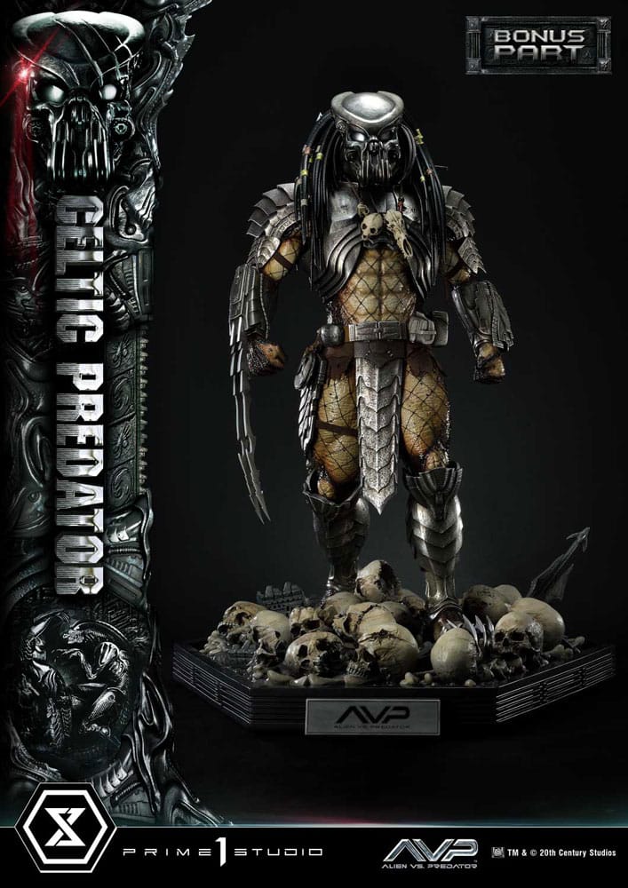 PRIME 1 STUDIOS - The Alien vs. Predator Museum Masterline Series Statue 1:3 Celtic Predator Bonus Ver. - Image 14