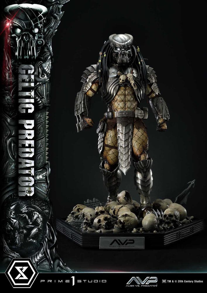 PRIME 1 STUDIOS - The Alien vs. Predator Museum Masterline Series Statue 1:3 Celtic Predator Bonus Ver. - Image 17