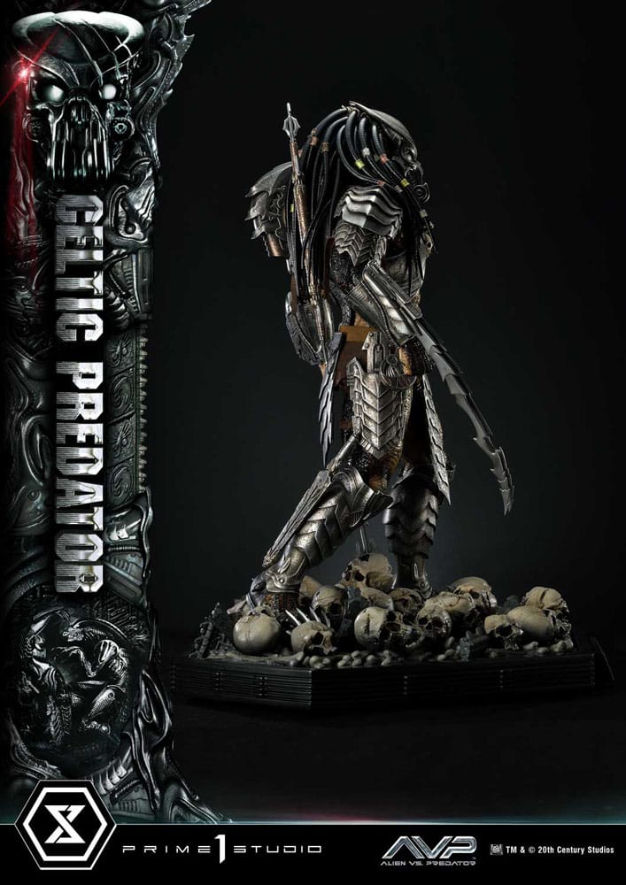 PRIME 1 STUDIOS - The Alien vs. Predator Museum Masterline Series Statue 1:3 Celtic Predator Bonus Ver. - Image 20